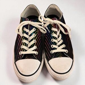 Converse Chuck Taylor All-Stars Metallic Rainbow Sneakers